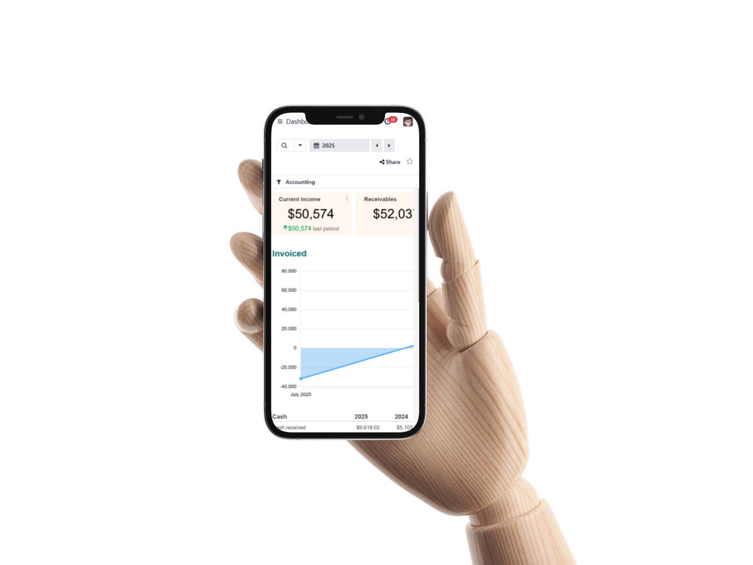 A render of three white cylindrical columns, against a warm creme background
